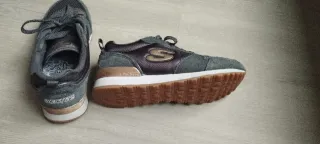 Zapatillas Skechers Gris Talla 35