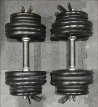 2 Mancuernas Ajustables 40kg