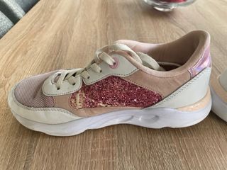 Botas Mustang Mujer Rosa y Blanco