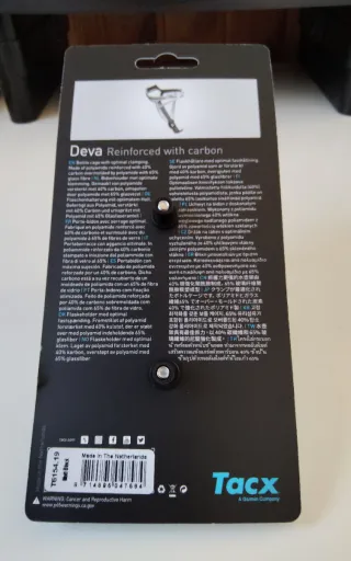 Portaborraccia Tacx Deva Nero