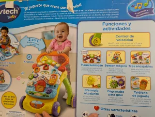 Andador VTech Correpasillos 2 en 1