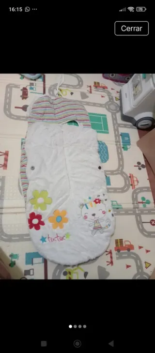 Saco invierno carrito bebé