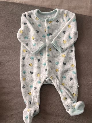 Lote 6 pijamas bebé niña Talla 1-3 meses 56 cm