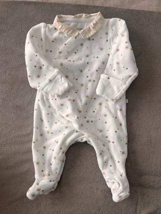 Lote 6 pijamas bebé niña Talla 1-3 meses 56 cm