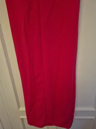 Vestido fiesta largo rosa fucsia