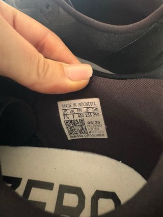 Zapatillas Adidas Adizero Evo SL negras y blancas