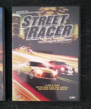 2 Filmes DVD: Biker Boyz e Street Racer