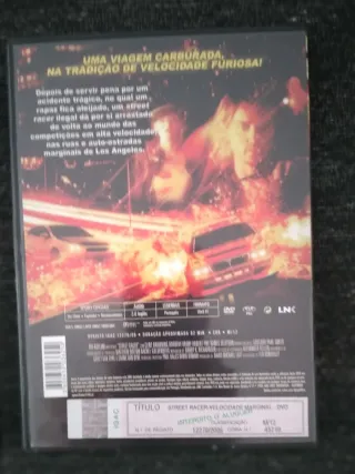 2 Filmes DVD: Biker Boyz e Street Racer