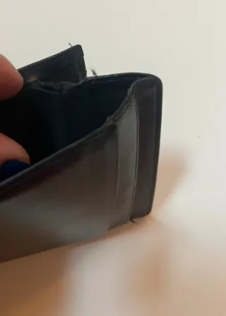 Cartera Tarjetero Montblanc Negra