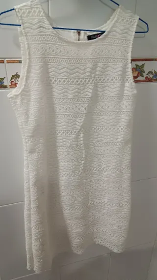 Vestido blanco Miss Joy