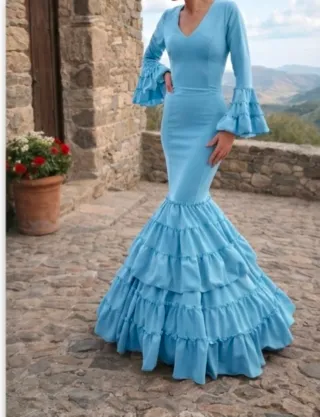 Traje de flamenca TODAS LAS TALLAS