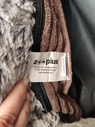 Cama para perro Hyggelig marrón y gris