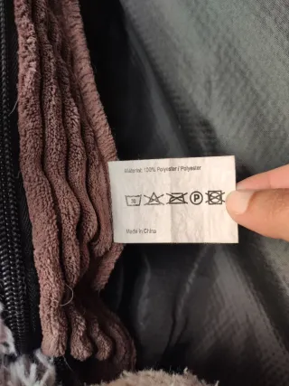 Cama para perro Hyggelig marrón y gris