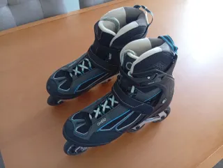 Patines Oxelo Negro y Azul