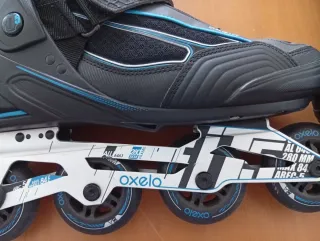 Patines Oxelo Negro y Azul