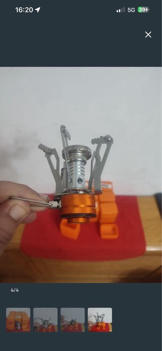 Fornello da Campeggio a Gas Portátil BrilliantDay