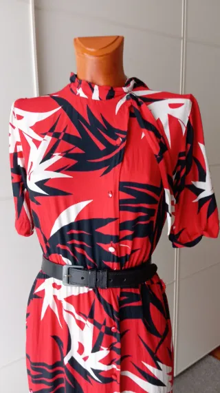 Vestido vintage estampado