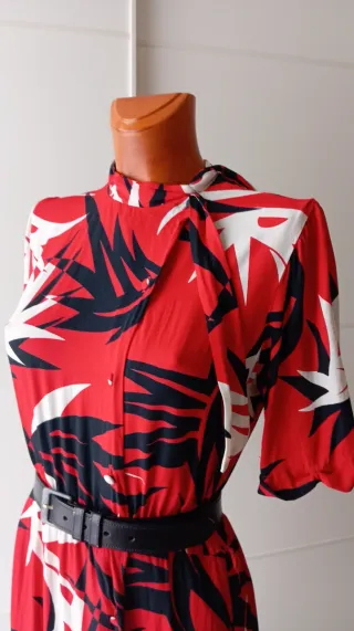 Vestido vintage estampado