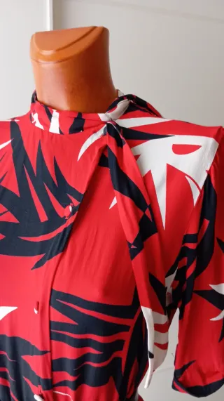 Vestido vintage estampado