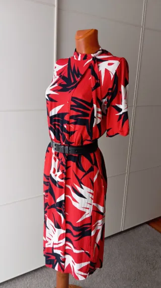 Vestido vintage estampado