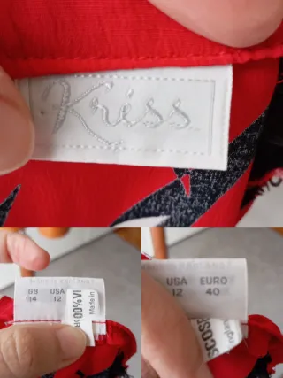 Vestido vintage estampado