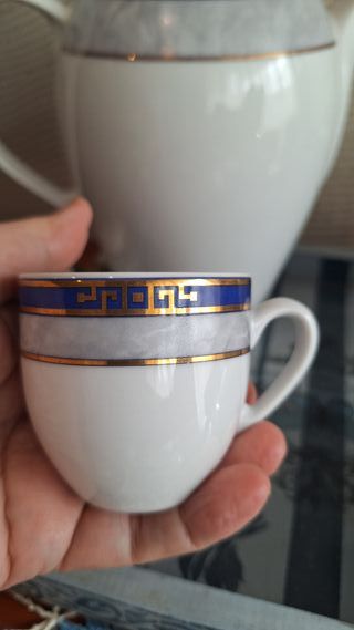 Juego Café Porcelana Bohemia