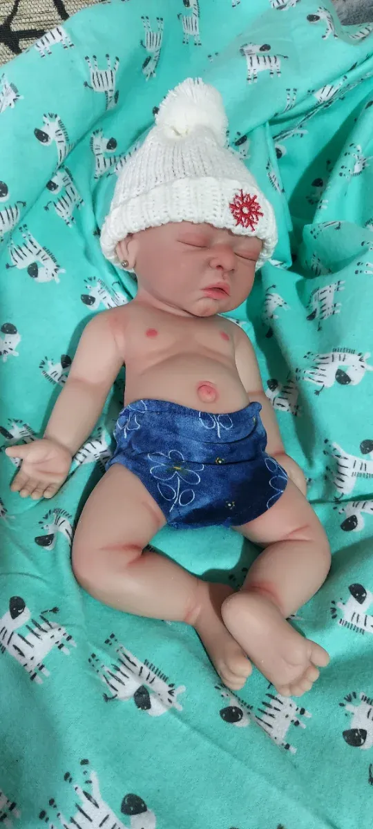 Bebita silicona platino 33cm