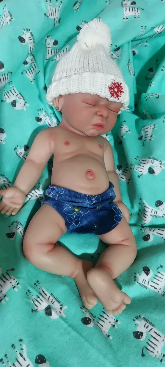 Bebita silicona platino 33cm