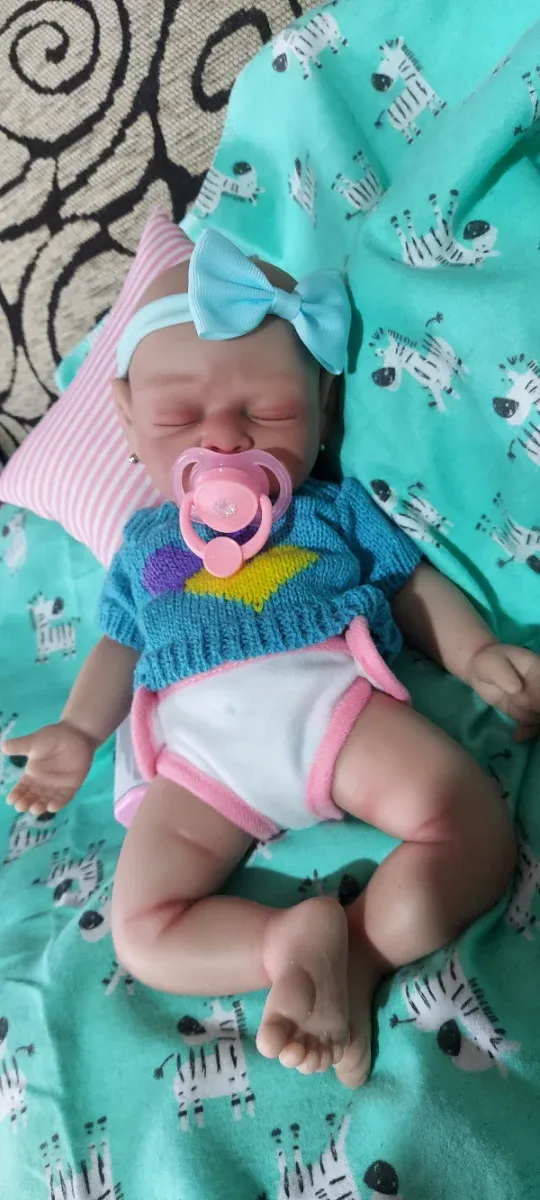 Bebita silicona platino 33cm