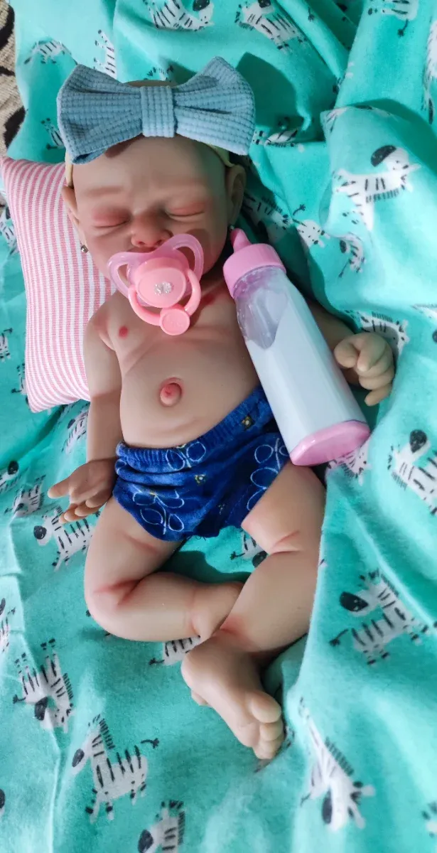 Bebita silicona platino 33cm