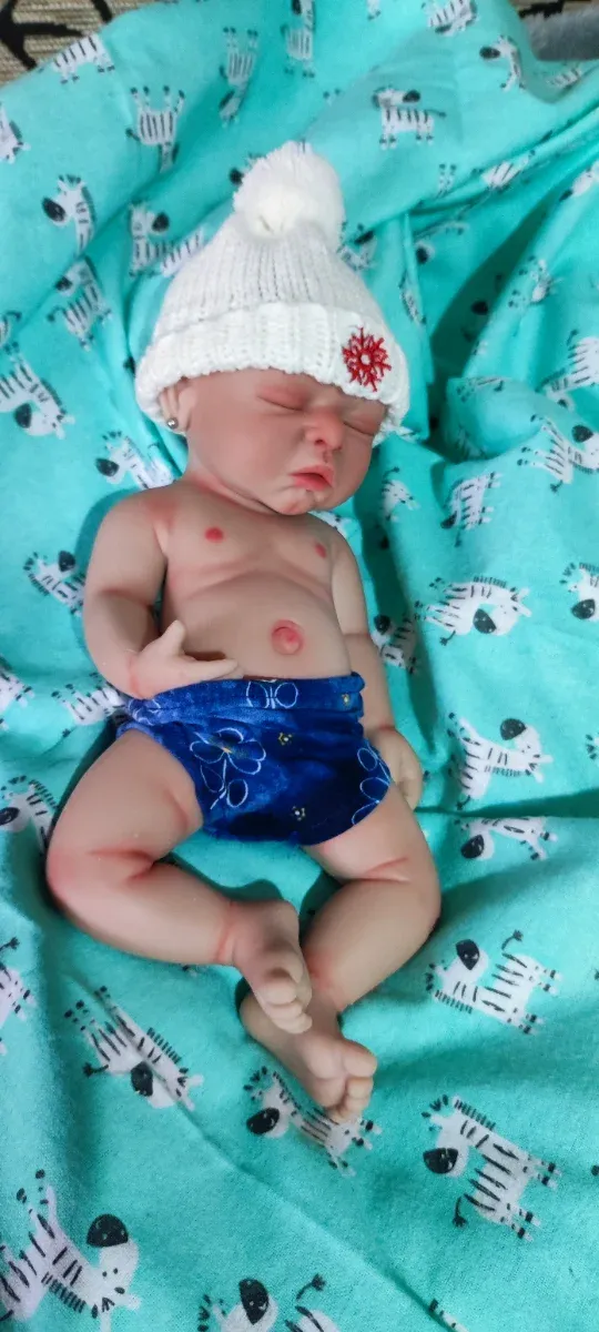 Bebita silicona platino 33cm