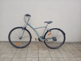 Bicicleta Paseo Gris Decathlon