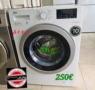 Lavadora Beko 8kg A+++ 250€