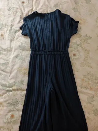 Mono Zara azul acanalado talla 13-14 (164cm)