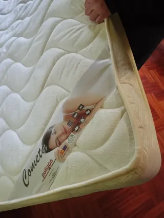 Colchón 90cm Transpirable Antiácaros