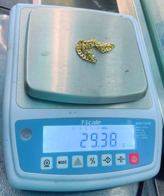 Esclava Oro 18k Barbada 29.38 gr.