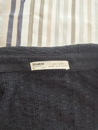 Camicia donna Pull & Bear nera