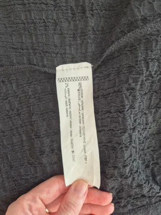 Camicia donna Pull & Bear nera