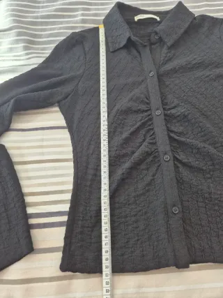 Camicia donna Pull & Bear nera