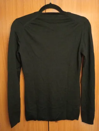 Burberry London Lana Merino V-Neck S