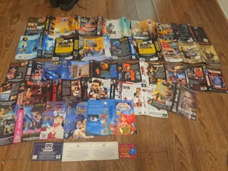 Lote Carátulas VHS Variadas