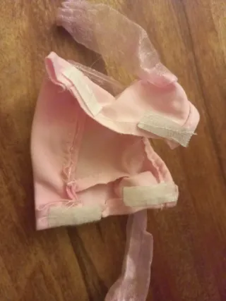 Ropa Muñeca Barbie Rosa Transparente