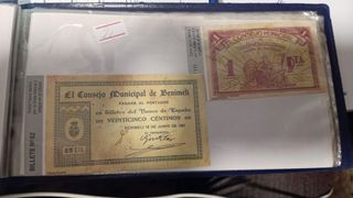 Billete 105 Facsímil Colección España LEER BIEN