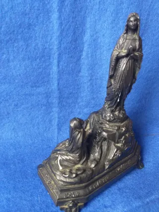 Antigua Imagen Religiosa Ntra. Sra. De LOURDES
