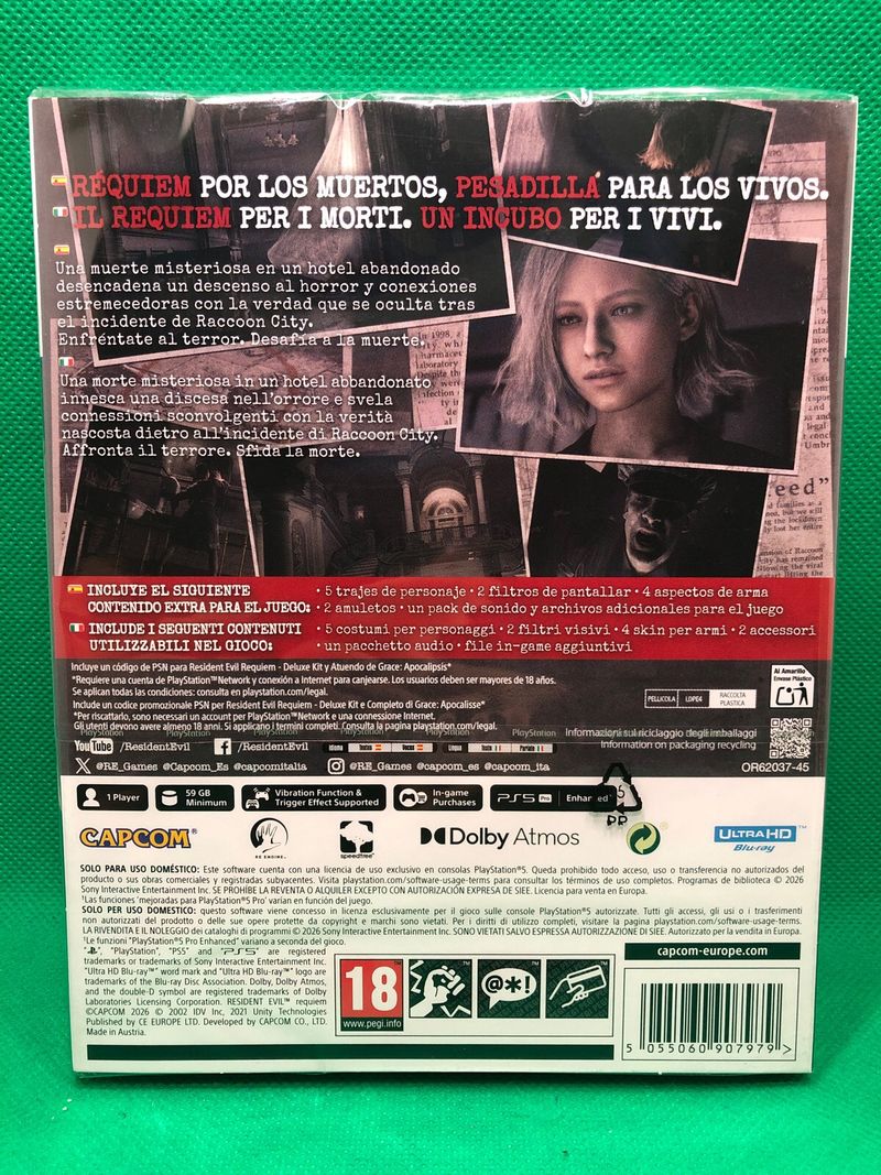 RE 9 Deluxe PS5 NUEVO afbeelding 2
