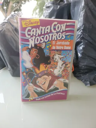 VHS Canta con Nosotros El Jorobado de Notre Dame