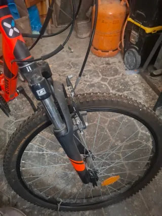 Bici Rockrider 500 Naranja 24' 18V