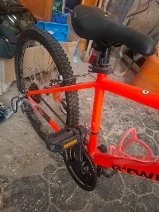 Bici Rockrider 500 Naranja 24' 18V