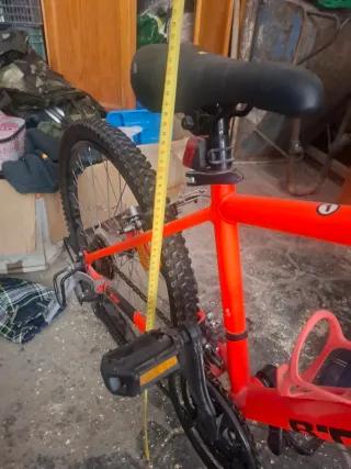 Bici Rockrider 500 Naranja 24' 18V