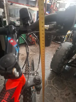 Bici Rockrider 500 Naranja 24' 18V